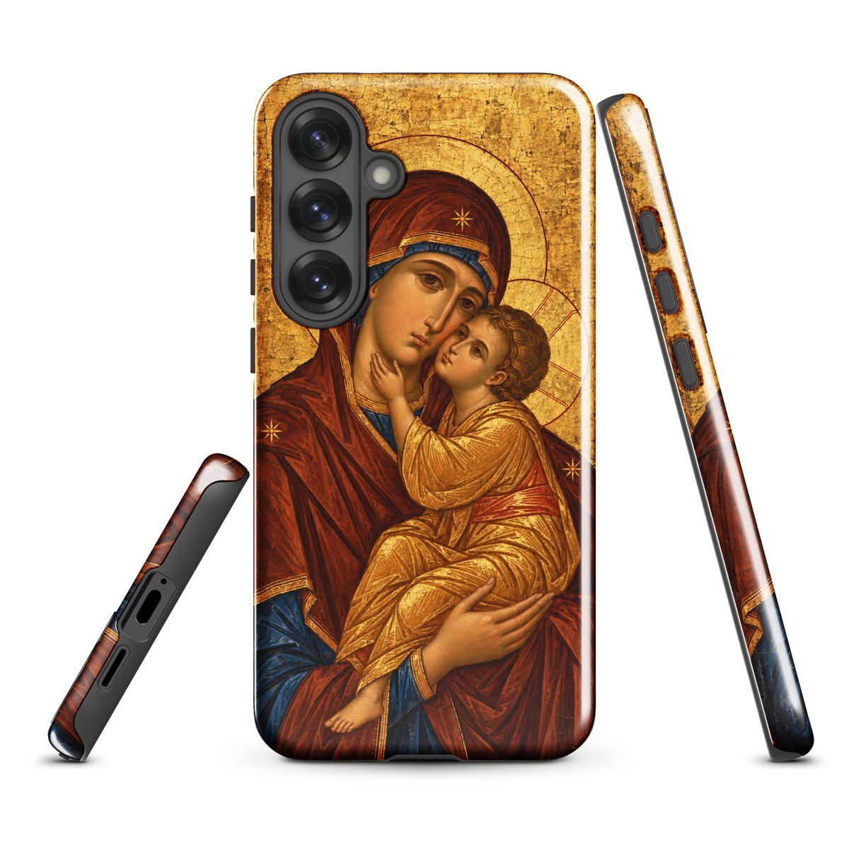 Theotokos icon tough case for Samsung Galaxy S25 Plus